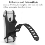 Ailun Motorcycle Mountain Bike Phone Mount Holder Accessories,Universal Adjustable Bicycle Harley Davidson Handlebar Rack Compatible iPhone 8Plus/8,Galaxy s10s10plus,S9/S9+,S8+/S8/