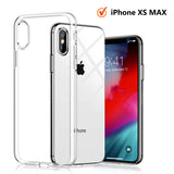 TORRAS Crystal Clear iPhone Xs Max Case, Soft TPU Thin Cover Slim Gel Phone Case for iPhone Xs Max 6.5" (2018) - Crystal Clear