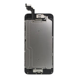 for iPhone 6 Plus Digitizer Screen Replacement Black - Ayake 5.5'' Full LCD Display Assembly with Home Button, Front Facing Camera, Earpiece Speaker Pre Assembled and Repair Tool Kits