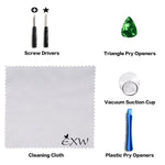 EXW LCD Replacement Touch Screen Digitizer & LCD Display with Frame Assembly Front Glass Fit for iPhone 6 4.7 Inch (Black)
