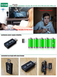 USB Bluetooth Transmitter,YETOR 3.5mm Portable Stereo Audio Wireless Bluetooth Transmitter for TV,Bluetooth for pc, MP3/MP4,2 Devices Pair Simultaneously (tx9-new)
