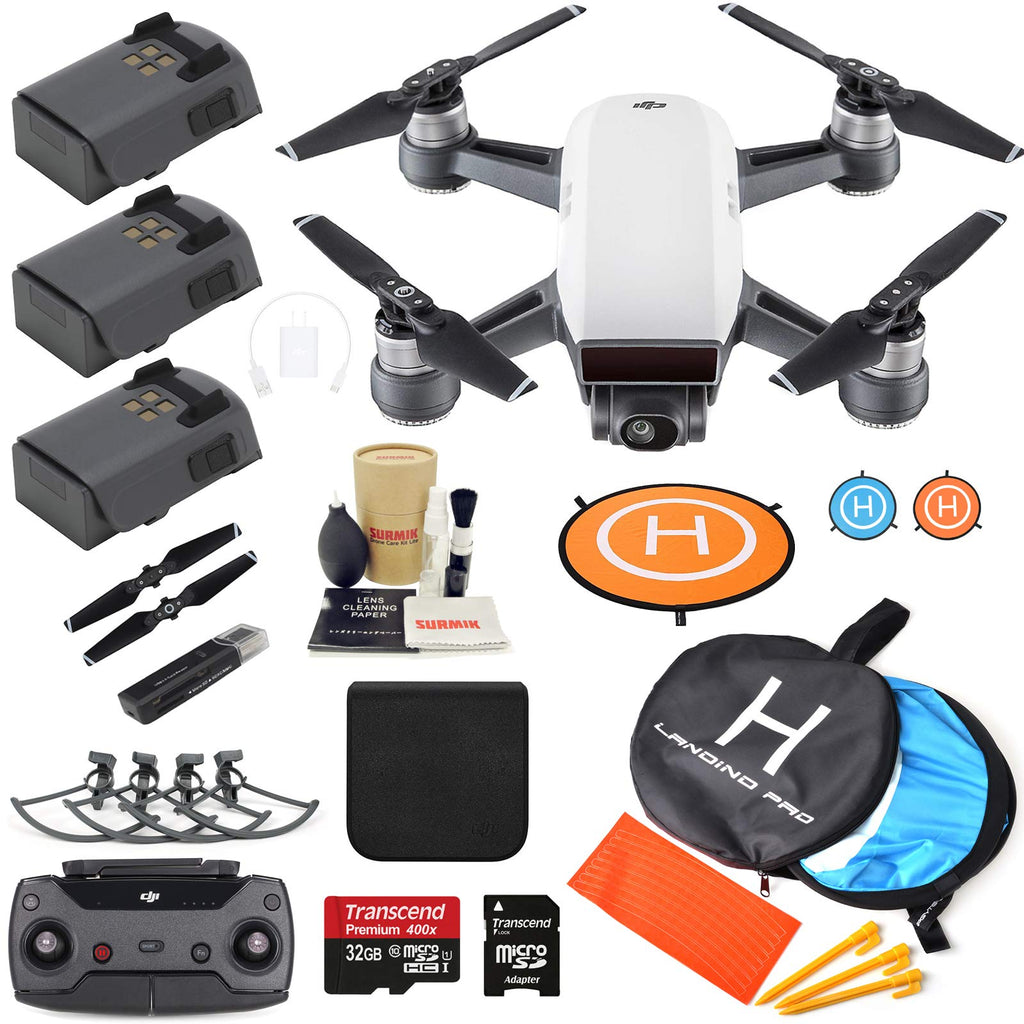 DJI Spark Mini Quadcopter Drone Fly More Combo With Free, 53% OFF