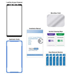amFilm Glass Screen Protector for Samsung Galaxy Note 9, Full Screen Coverage Screen Protector, 3D Curved Tempered Glass, Dot Matrix with Easy Installation Tray (Black)