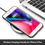 TORRAS Slim Fit iPhone 8 Plus Case/iPhone 7 Plus Case, Hard Plastic PC Ultra Thin Mobile Phone Cover Case with Matte Finish Coating Grip Compatible with iPhone 7 Plus / 8 Plus, Black