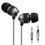 Betron B25 Noise Isolating in Ear Canal Headphones Earphones with Pure Sound and Powerful Bass for iPhone, iPad, iPod, Samsung Smartphones and Tablets (Black Without Remote)