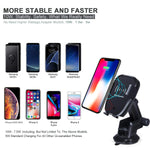 Wireless Car Charger with Automatic Sensor, Qi 10W Fast Wireless Charger Car Mount & Holder Compatible for Samsung Galaxy Note 9 S9/S9 Plus,7.5W for iPhone X/Xs/XS Max/XR/8/8 Plus All Qi-Enabled Phone