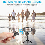 Selfie Stick Bluetooth, AYY Extendable Selfie Stick Tripod with Wireless Remote Selfie Stick for iPhone Xs/iPhone XR/iPhone Xs Max/iPhone X/iPhone 8/8 Plus/7/6, Galaxy S9/S9 Plus/S8/Note 8/Note 9