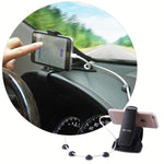 Car Phone Holder, MWAY Car Mount HUD Design with Cable Clips, No Blocking for Sight, Durable Dashboard Cell Phone Holder for iPhone X 8 7/7Plus/6/6S Plus/Samsung, HuaWei, 3.5-6.5 Inches Smartphones