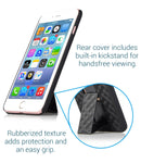 iPhone 6S Plus / 6 Plus Case, Aduro Combo Shell & Holster Case Super Slim Shell Case w/Built-in Kickstand + Swivel Belt Clip Holster for Apple iPhone 6S Plus / 6 Plus