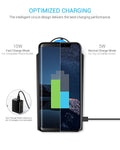 Wireless Charger, Tiergrade Qi-Certified Foldable 10W Fast iPhone X Wireless Charger Portable Compatible with Galaxy S9/S9+/S8/S8+, Standard Qi Compatible with iPhone X/8/8+ (AC Adapter Not Included)