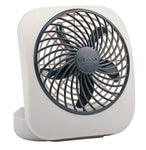 O2COOL 5" Portable Fan Battery Powered, 1 Unit, Grey