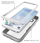 i-Blason Galaxy S8 Case, [Armorbox] [Full Body] [Heavy Duty Protection ] Shock Reduction/Bumper Case Without Screen Protector for Samsung Galaxy S8 2017 Release (White)