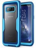 i-Blason Galaxy S8 Case, [Armorbox] [Full Body] [Heavy Duty Protection ] Shock Reduction/Bumper Case Without Screen Protector for Samsung Galaxy S8 2017 Release (Blue)