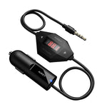 AUKEY FM Transmitter, Radio Adapter Car Kit with USB Car Charger, Compatible with iPhone 6 / 6 Plus / 6S / 6S Plus / Galaxy S8 / S8 Plus / S7 / S7 Edge