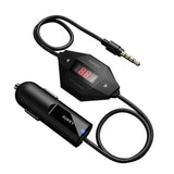 AUKEY FM Transmitter, Radio Adapter Car Kit with USB Car Charger, Compatible with iPhone 6 / 6 Plus / 6S / 6S Plus / Galaxy S8 / S8 Plus / S7 / S7 Edge