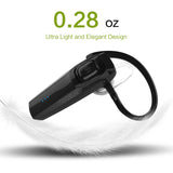 TOORUN M26 Bluetooth Headset with Noise Cancelling Compatible with Smart Phones LG G7 Samsung Note9 S9 iPhone Xs MAS Moto Z3 P30 Google pixel3 ZTE Axon-Black