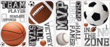 All Star Sports Wall Decal Cutouts