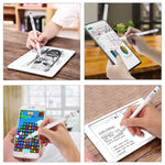 Active Stylus Digital Pen for Touch Screens,Compatible for iPhone 6/7/8/X/Xr iPad Samsung Phone &Tablets, for Drawing and Handwriting on Touch Screen Smartphones & Tablets (iOS/Android) (White)