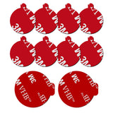 8 Pack 3M Sticky Adhesive Replacement Compatible with Socket Mount Base, VOLPORT VHB Sticker Pads for Car Magnetic Phone Holder and 2pcs Double Sided Tape for Collapsible Grip & Stand