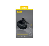Jabra Talk 55 Bluetooth Headset for High Definition Hands-Free Calls with Dual Mic Noise Cancellation, Touch Controls and Portable Carrying Case