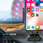 Maxboost DuraHold Series Car Phone Mount for iPhone Xs Max XR X 8 7 6s Plus SE,Galaxy S10 S10+ S10e S9 S8 Edge,Note 9 8,LG G7,Pixel,HTC[Washable Strong Sticky Gel Pad/Extendable Holder Arm (Upgrade)]