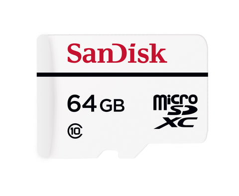 SanDisk High Endurance Video Monitoring Card with Adapter 64GB (SDSDQQ-064G-G46A)