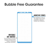 amFilm Glass Screen Protector for Samsung Galaxy Note 9, Full Screen Coverage Screen Protector, 3D Curved Tempered Glass, Dot Matrix with Easy Installation Tray (Black)