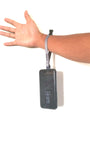 foneleash 3 in 1 Universal Cell Phone Lanyard Neck Wrist and Hand Strap Tether (Shade of Gray)