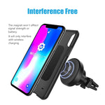 Magnetic Mount, WizGear Universal Twist-Lock Air Vent Magnetic Car Mount Holder, for Cell Phones and Mini Tablets with Fast Swift-snap Technology (Twist Lock)