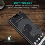 LK [3 Pack] Screen Protector for Google Pixel 3 XL, [Tempered Glass][Case Friendly] Double Defence Technology [Alignment Frame Easy Installation] with Lifetime Replacement Warranty