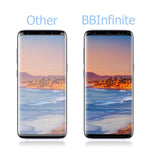 [2 Pack] Galaxy S9 Plus Screen Protector 9H Hardness/Anti-Scratch/Anti-fingerprint/3D Curved/High Definition/Ultra Clear Tempered BBInfinite Glass Screen Protector Compatible Samsung Galaxy S9 Plus