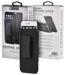 Aduro iPhone 6S / 6 Case, Combo Shell & Holster Case Super Slim Shell Case w/Built-in Kickstand + Swivel Belt Clip Holster for Apple iPhone 6S / 6
