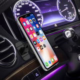 Trianium Magnetic Car Phone Mount for iPhone Xs Max XR X 8 7 6s 6 Plus,Galaxy S10 S10+ S10e S9 S8 Edge Note 9,LG G7 ThinQ,Pixel 3 XL[Stick On Dashboard Holder w/3M Adhesive/Bendable Base/Metal Plate]