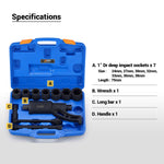 EWK Torque Multiplier Wrench Lug Nut Remover Tool Tire Nut Buddy Labor Saving 1/2" Dr