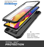 SUPCASE Unicorn Beetle Pro Series Designed for LG G8 Case & LG G8 ThinQ Case(2019 Release) Full-Body Rugged Holster Case with Built-in Screen Protector (Black)