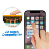 JETech Screen Protector Compatible with iPhone Xs Max 6.5-Inch, Tempered Glass Film, 3-Pack