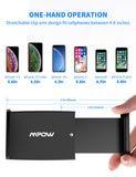 Mpow 058AB Car Phone Holder,CD Slot Universal Car Phone Mount, One-Touch Cradle Stand Compatible iPhone Xs MAX/XS/XR/X/8/8 plus/7/7 plus/6s, Samsung S8/S7/S6/edge, LG G5, Nexus 5X/6/6P and More