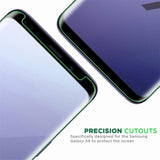 [2-Pack] for Galaxy S9 Screen Protector, OLINKIT [CASE-Friendly] Tempered Glass Screen Protector Compatible with Samsung Galaxy S9 -Clear