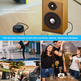Tvird bluetooth 4.1 Receiver,bluetooth Adapter for Car,Hands-Free Wireless Audio Receiver Adapter for 3.5mm Audio Devices Portable Car Kits (A2DP)