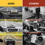Car Phone Holder, Car Phone Mount Silicone Phone Car Dashboard Car Pad Mat for Various Dashboards, Anti-Slip Desk Phone Stand Compatible with iPhone, Samsung, Pmq4