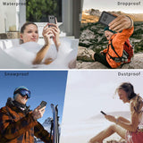 Galaxy S8 Case, Lanhiem IP68 Waterproof Dustproof Shockproof Full Body Sealed Underwater Protective Cover with Built-in Screen Protector for Samsung Galaxy S8 (Black)