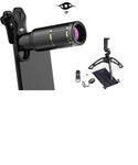 ViewPoint 16X Zoom Lens Telescope Telephoto Clip On Lens For iPhone XS, XS MAX, X, 8, 7, 6s, 6, Samsung S9, S9 Plus, S8, S8 Plus, S7, S7 Edge, S6 Edge, S6 - Smartphones & Cellphones - Bluetooth Remote