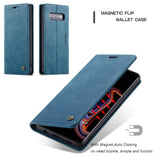 Samsung Galaxy S10 Plus Case,Samsung S10 Plus Wallet Case,AKHVRS Phone Case Wallet Card Holder Case [Folio Case][Cover Gift Boxed][Kickstand ] Protective Cover for Galaxy S10+ 2019 (Blue)