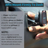 [2 Pack] Magnetic Phone Car Mount, APPS2Car Sturdy Stick-on Universal Cell Phone Holder Car Built-in Amazing Powerful Magnets, Hands Free Phone Mount Car with Strongest VHB Adhesive Mounting Base