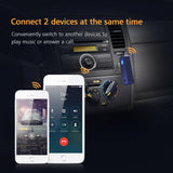 Mpow BH044 Bluetooth Receiver, Wireless Bluetooth 4.1 Car Adapter & Bluetooth Car Aux Adapter for Music Streaming Sound System, Hands-Free Bluetooth Car Kits for Home/Car Audio Stereo System