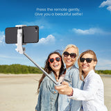 BlitzWolf Bluetooth Selfie Stick Tripod, Extendable Phone Tripod Selfie Stick with Wireless Remote and Mini Pocket Selfie Stick for iPhone X/8/8P/7/7P/6s/6, Galaxy S9/S8/S7/Note 9/8, Huawei and More