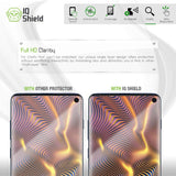 [2-Pack] IQ Shield LiQuidSkin [Case Friendly] Screen Protector for Galaxy S10 6.1 HD Clear Film [NOT Compatible with Verizon Samsung S10 5G 6.7"]
