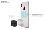 SCOSCHE MagicMount Magnetic Mount Replacement Plate Kit - MagicPlate Color Matching Plates for iPhone/iPad and Other Smart Devices - Includes 3 Plates and 2 Cleaning Swabs - Black (MAGRKI)