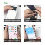 Screen Replacement for iPhone 6s Plus White 3D Touch Screen LCD Digitizer Replacement Frame Display Assembly Set with Repair Tool Kits(6s Plus, White)