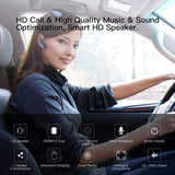 Bluetooth Headset, Wireless Earpiece with Mic Mute Handsfree Headset Bluetooth in-Ear Earbuds for Business/Office/Driving Support/Tablet/Samsumg - Gray